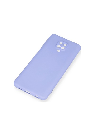 Newface Xiaomi Redmi Note 9 Pro Kılıf Nano İçi Kadife Silikon Semeglbl - 34 - Lila