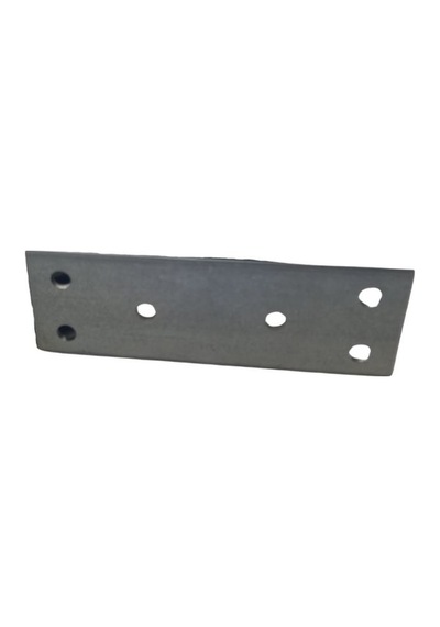 Cateksss Mobilya Dolap Bağlantı Sabitleme Düz Demir Gönye No:23 30x20x90 Mm - 8 Li Paket Gri
