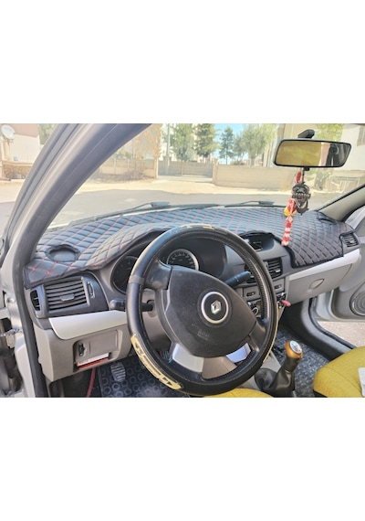 Kapitone Deri Kumaş Renault Symbol 2009-2012 Aırbagli Torpido Koruma Örtüsü 1 Adet