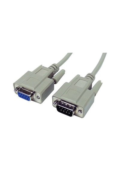 Beek BC-SER-DB9-MF-05 5 Mt DB9 to DB9 Erkek-Dişi Seri RS232 Uzatm