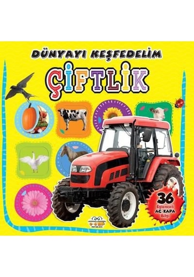 +4 Yaş Dünyayı Keşfedelim Çiftlik 0-6 Yaş Yayınları
