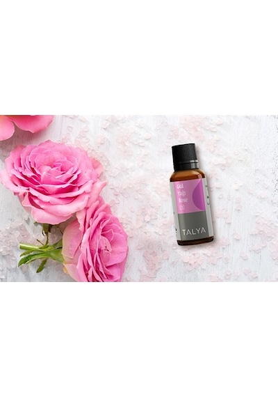 Talya Soğuk Sıkım %100 Saf ve Doğal Gül Yağı 20 ML