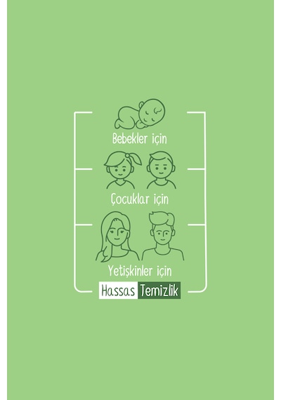 Sleepy Natural Kişisel Bakım Havlusu 3x100 300 Yaprak + Çanta Boy 3x25 75 Yaprak