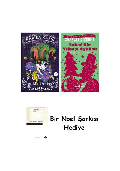 Dans Eden Valeler 3 - Barışa Karşı Ciltli + Tuhaf Bir Yılbaşı Öyküsü + Bir Noel Şarkısı