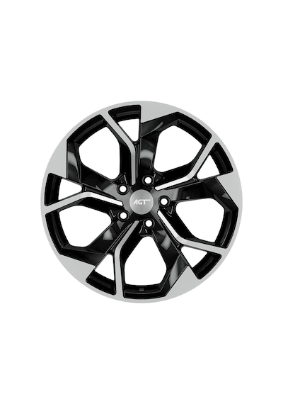Agt Wheels 19 İnç 5 112 Et35 Mat Siyah Jant Takımı J-4696