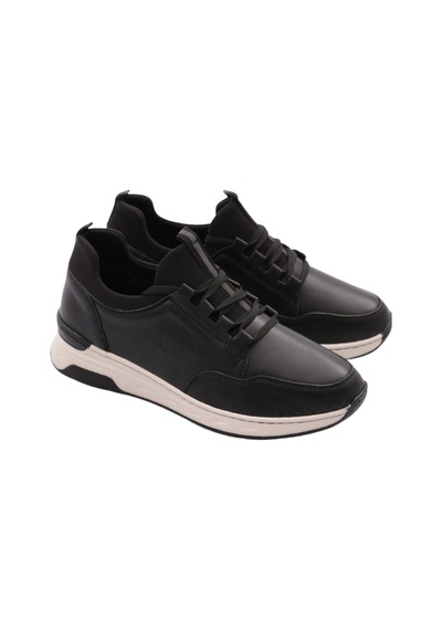 Dgn Kadın Bağcıklı Sneaker Siyah