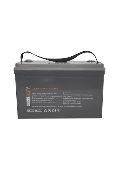 Mexxsun Lityum Akü 12,8v 100ah Lifepo4 1280wh