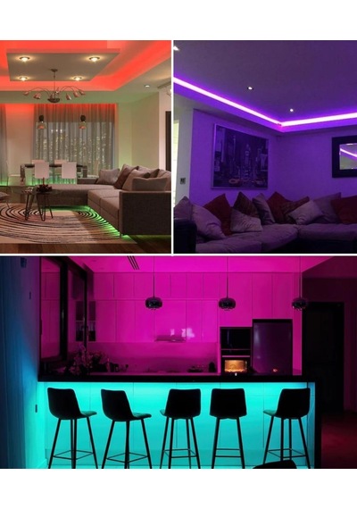 5 Mt Rgb Kumandalı / Animasyonlu Şerit Led Tak Çalıştır