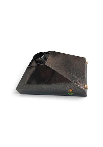 Safir Gri Statik Boyalı Davlumbaz 80 Cm Ebatlı Safir Davlumbaz