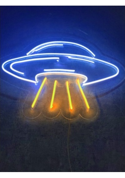 Ufo Neon Led Tabela Neon Yazı Neon Dekoratif Duvar Aydınlatması (540026467)
