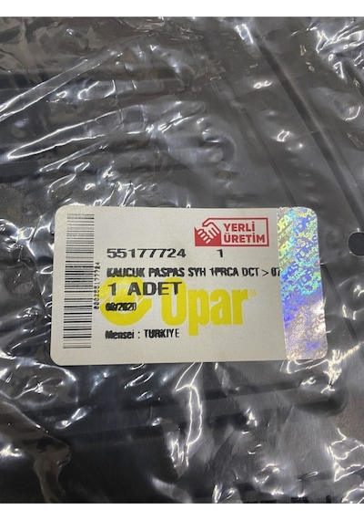 55177724 Fiat Ducato Kauçuk Paspas Takımı 2007-2023
