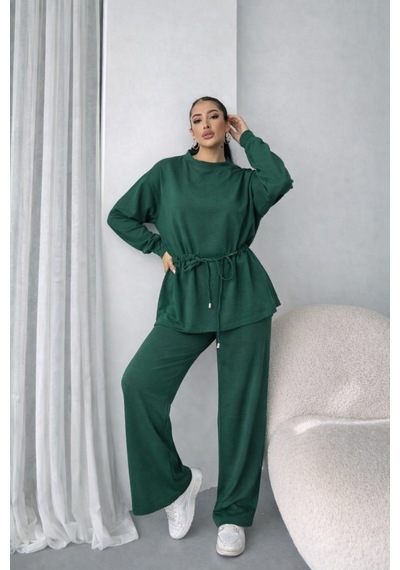 Efnaz Style Kadın Uzun Kollu Bisiklet Yaka Belden Büzgülü Bağcıklı Viskon Iki Iplik Bluz Ve Pantolon Ikili Takım Siyah Efnaz Style Kadın Uzun Kollu Bisiklet Yaka Belden Büzgülü Bağcıklı Viskon Iki Iplik Bluz Ve Pantolon Ikili Takım Siyah