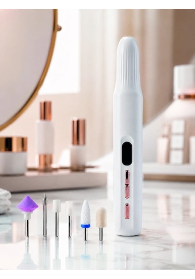 Hubrendy Tekno Evde Ve Profesyonel Kullanıma Uygun Tasarımlı Tırnak Bakım Cihazı