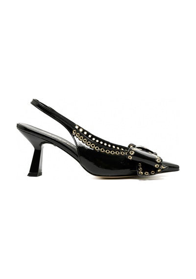 Topuklu/ Stiletto Kadın 3063041 Nacree Naplack Nero Siyah