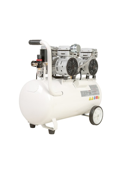 Kuletaş 2HP 8 Bar Süper Sessiz Yağsız Çift Motor Dişçi Hava Kompresörü 60 L Kuletaş 2HP 8 Bar Süper Sessiz Yağsız Çift Motor Dişçi Hava Kompresörü 60 L
