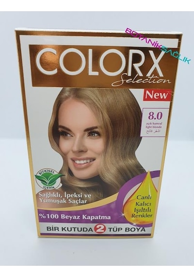 Saç Boyası Set - 8.0 Açık Kumral