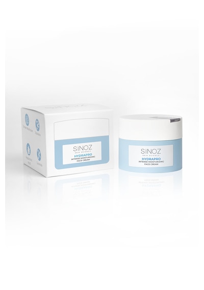 Sinoz Hydrapro Su Bazlı 72 Saat Yoğun Nemlendirici Yüz Bakım Kremi 50 ML