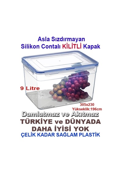Sızdırmaz Derin Saklama Kabı Seti, 5set-abn23042025 Diğer