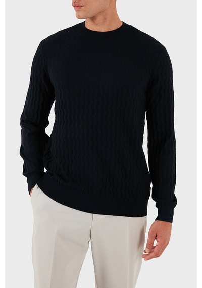 Armani Exchange Erkek Kazak Xm001560 Af11982 Fb065 Lacivert Lacivert