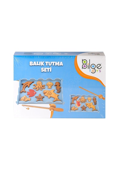 Blg-104 Ahşap Balık Tutma Oyunu - Qhdh-891032 1 Adet