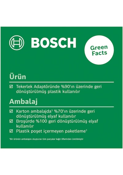 Bosch Zamo 3 Teker adaptörü Aksesuar - 1600A02PZ5