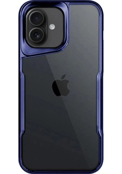 Apple Uyumlu   iPhone 16 Plus Kılıf Boyi Silikon Kapak - Lacivert