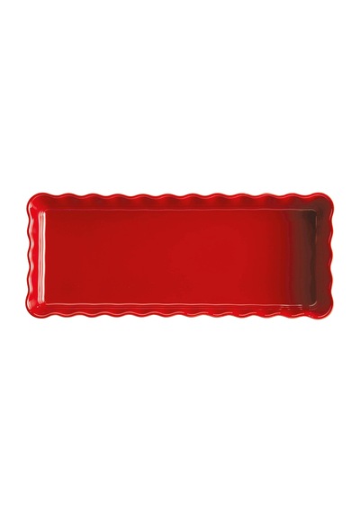 Fırın Kabı Dikdörtgen 15 X 36,5 Cm Kırmızı/burgundy Çok Renkli