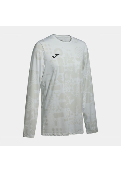 Joma 104853.200 Challenge Erkek Uzun Kollu Tenis Tişörtü - Beyaz