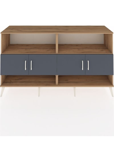 Hyperion Konsol 4 Raflı 4 Kapaklı 176x44x99 Çam-antrasit Çam-antrasit Hyperion Konsol 4 Raflı 4 Kapaklı 176x44x99 Çam-antrasit Çam-antrasit