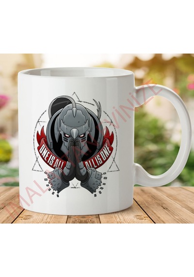 Biri Tümü Bir Dolum Metal Alchemist İki Tarafı Baskılı Kupa Bardak.jpg