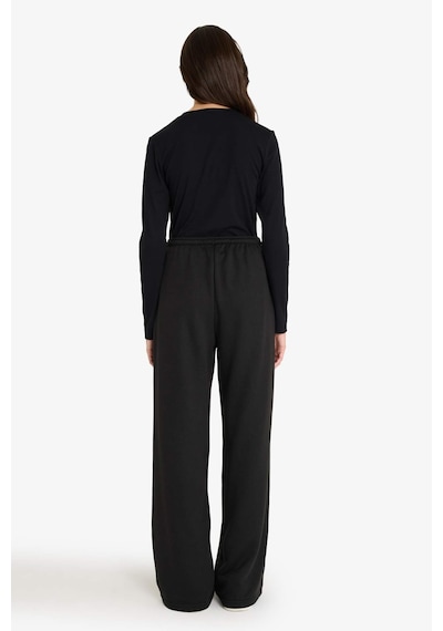 Defacto Straight Fit Siyah Kadın Eşofman Altı D6667ax/bk81 Siyah