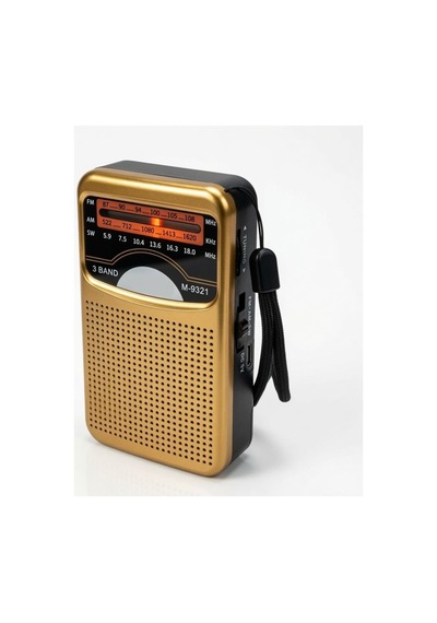 Şarj Edilebilir Multi Band Cep Radyosu - Fm/am/sw Fm Radyo Taşınabilir 3 Band