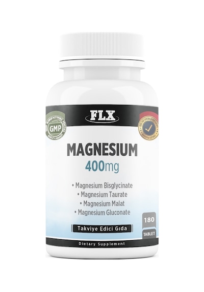 Flx Magnesium Bisglisinat Malat Taurat Glukonat 180 Tablet