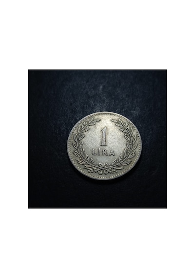 3996367e9d97cb87aa 1948 Gümüş 1 Lira 7,48 Gram Ççt+ Eski Madeni Para