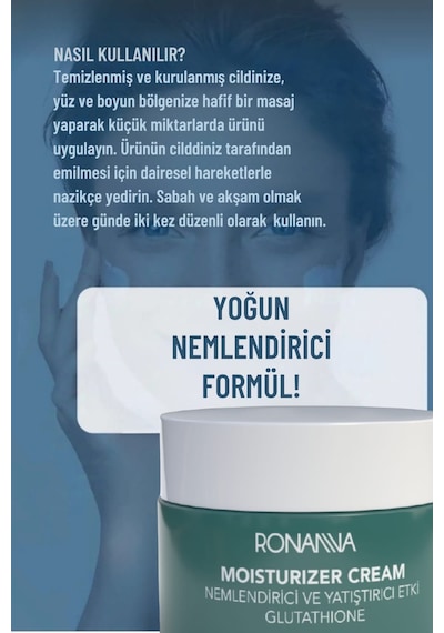 Ronanna Nemlendirici Krem 50 ML