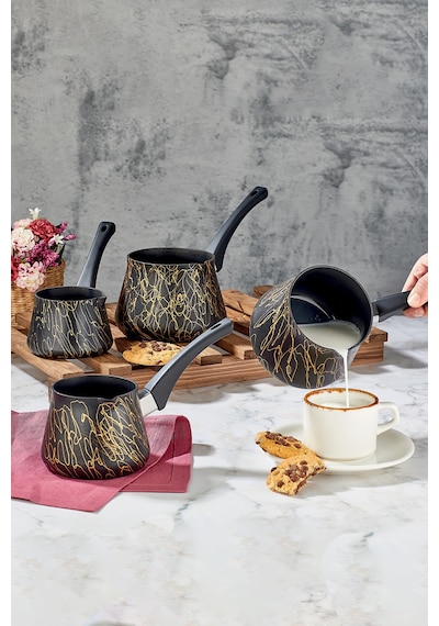 Polochef Elegance Granit Cezve Ve Sütlük 550 Ml. 1 Parça