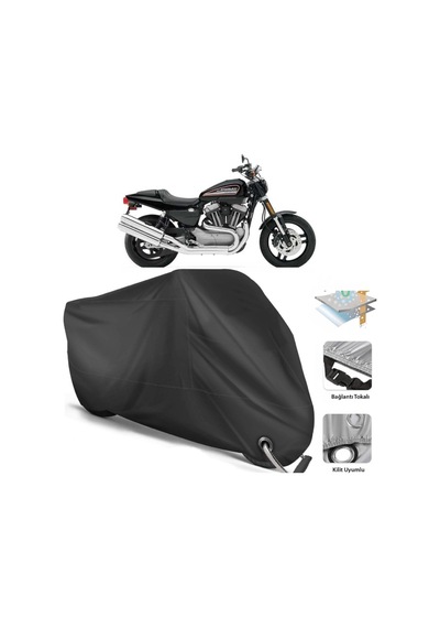 Sportster Xr1200 Motosiklet Branda (Bağlantı, Kilit Uyumlu)-Siyah (457267613)
