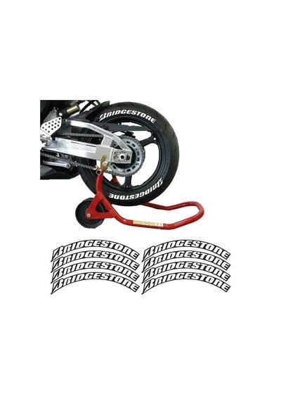 Gogo Bridgestone 3d Lastik Yanak Yazısı Beyaz Siyah