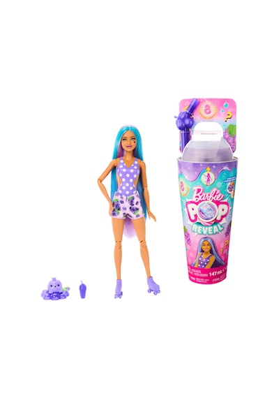 Barbie Pop Reveal Meyve Serisi - Üzüm HNW44