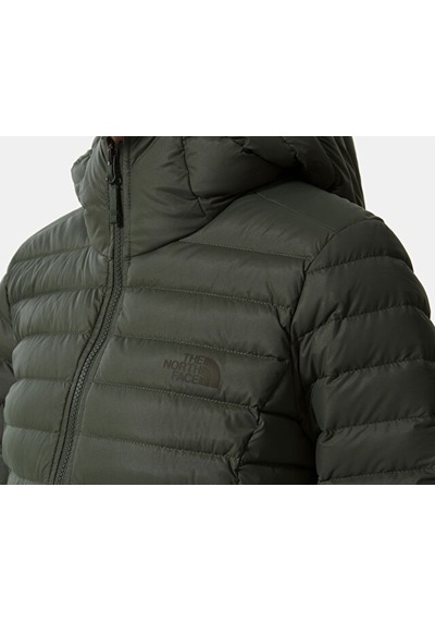 The North Face W Stretch Down Parka Kadın Outdoor Montu Nf0a4p6jnyc1 Koyu Yeşil Koyu Yeşil