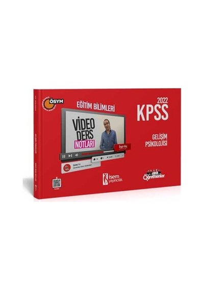 Kpss Eğitim Bilimleri Gelişim Psikolojisi Video Ders Notları 2022 N11.2038