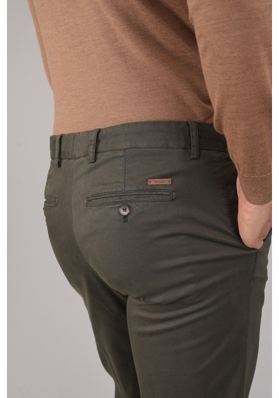 Bisse Haki Pamuklu 4 Cepli Erkek Basic Spor Pantolon Pns25y25104 D49 haki