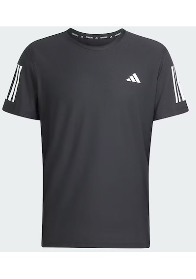 Black Adidas Erkek Koşu - Yürüyüş T-shirt Otr B Tee In1500 001