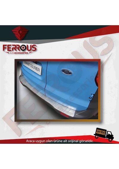 Ford Courier Arka Tampon Üstü Koruyucu 2014 Ve Üstü N11.15297