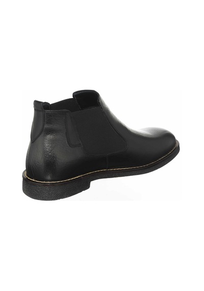 Costo Shoes 45-46-47-48-49-50 Numara Cs623 Siyah Rolax Deri Büyük Numara Vip Erkek Bot Kauçuk Rahat Taban Siyah