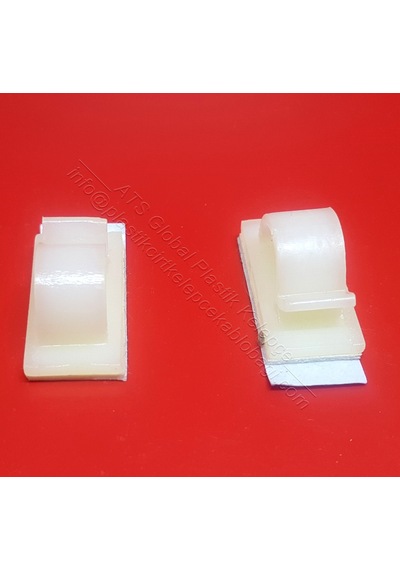Yapışkanlı Kablo Klipsi Ykkl-13x25 - 1019 300 Adet