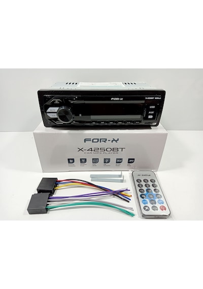 For-x Teyp For-x X-4250bt 4x60w Bluetoothlu Oto Teyip