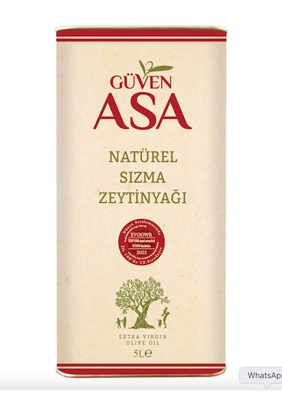Güven Asa Zeytinyağları Natürel Sızma Zeytinyağı Teneke 5 L