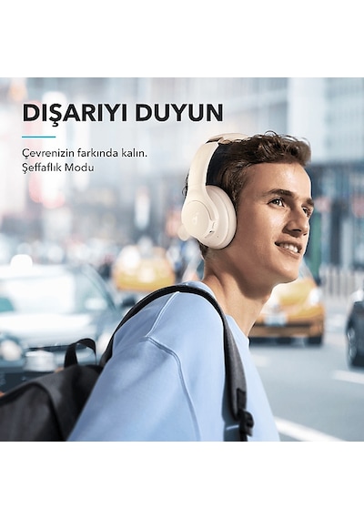 Soundcore Life Q20i Kablosuz Hibrit Nc Bluetooth Kulak Üstü Kulaklık