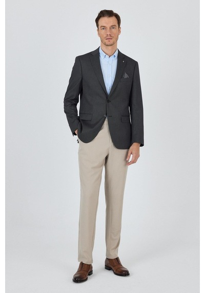 İmza Siyah Mono Yaka Armürlü Tam Astar Esnek 6 Drop Comfort Fit Classic Ceket 1002250153 Siyah İmza Siyah Mono Yaka Armürlü Tam Astar Esnek 6 Drop Comfort Fit Classic Ceket 1002250153 Siyah
